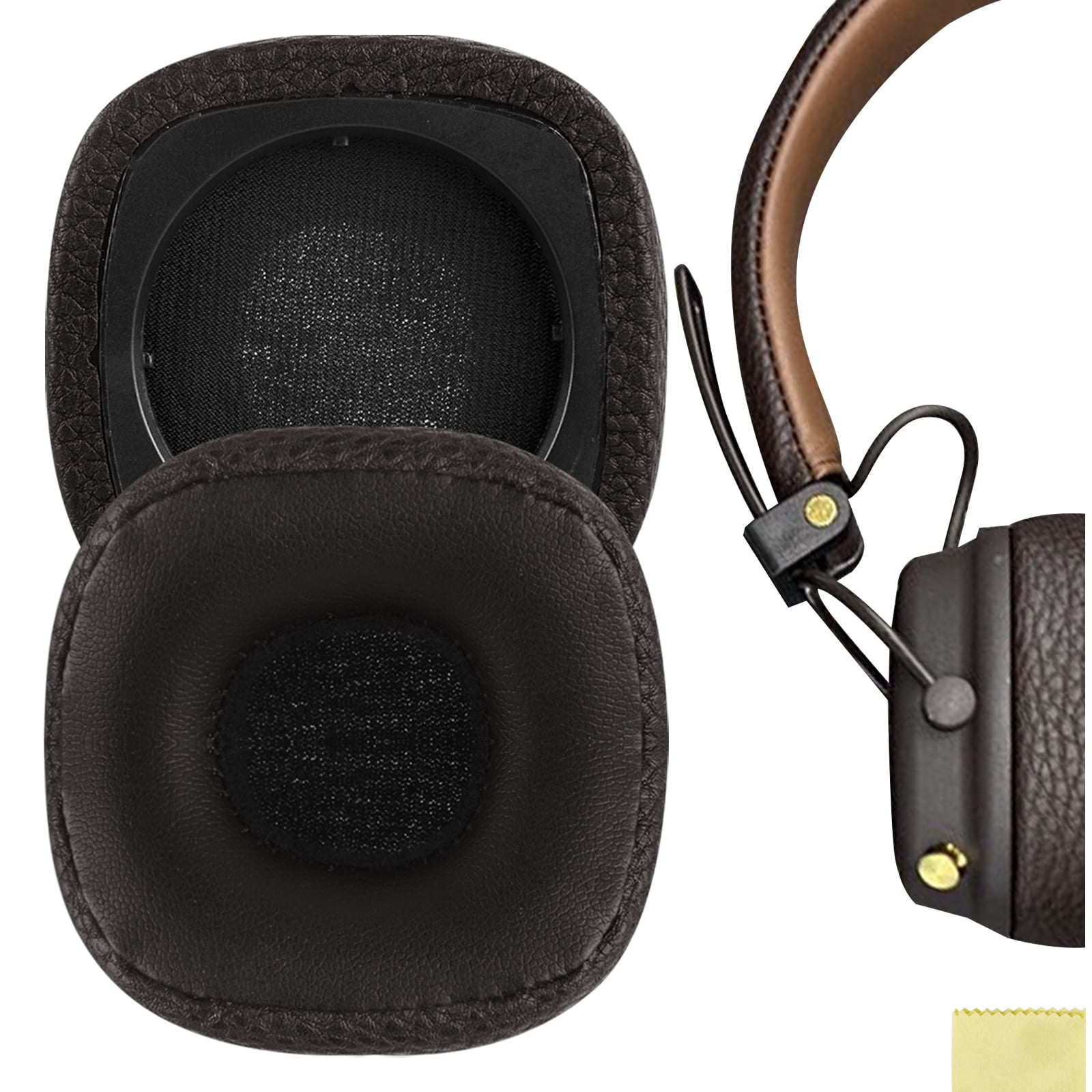 Geekria QuickFit Replacement Ear Pads for Marshall Major III Wired