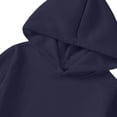 thumbnail image 5 of Turilly Hoodies Men Mid Weight Fleece Hoodie With Front Pocket Soft Casual Pullover Top, 5 of 6