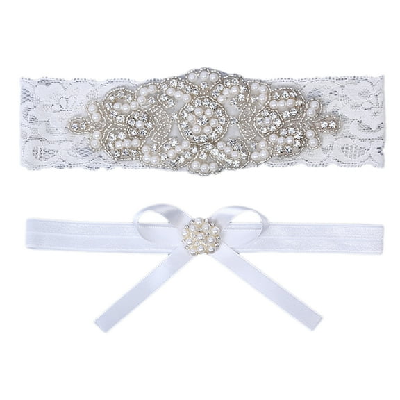 Black Garters for Bride Wedding Garter Lace Bridal Garter Party Leg Thigh Garters for Women