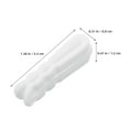 thumbnail image 2 of WEUVEB 20Pcs Vacuum Compression Storage Bag Clips White Airtight Sealers for Home Organization, 2 of 8