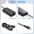 thumbnail image 4 of Cargador BIYTC de 280 W con conector USB Tip para MSI GS77, GE66 y GE68, 4 of 6