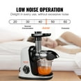 thumbnail image 6 of BENTISM Slow Masticating Juicer, Cold Press Juicer Machine with Reverse Function, Quiet Motor Slow Juicer, Juice Extractor Maker Easy to Clean with Brush, for High Nutrient Fruits Vegetables, 6 of 9