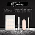 thumbnail image 5 of Set de uñas artificiales Ardell Nail Addict Ombre Fade, 5 of 5