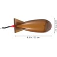 thumbnail image 2 of 2pcs Carp Fishing Rocket Feeder Float Spod Bomb Float Lure Bait Holder Pellet Rockets Feeders Position Gear Accessories, 2 of 8