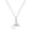 A, variant on Initial Necklaces for Women A-Z Silver Rhinestone Pendant Charm Necklace Fashion Jewelry Accessories Gift