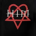thumbnail image 3 of HIM Unisex T-Shirt: Heartagram, 3 of 4