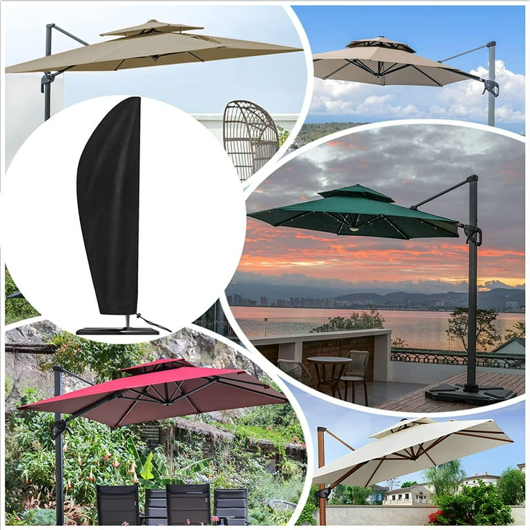 13 oz banners wind resistant patio umbrella Yescom 13ft Outdoor Patio Market Garden Table Umbrella