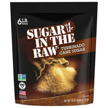 Sugar in the Raw Natural Cane Turbinado Sugar (6 lbs.)