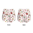 thumbnail image 5 of Lsque Cute Animal Printed Women's Running Shorts with Liner Pockets,Elastic Quick Dry Workout Athletic Gym Yoga Shorts,Womens High Waist Shorts-Medium, 5 of 9