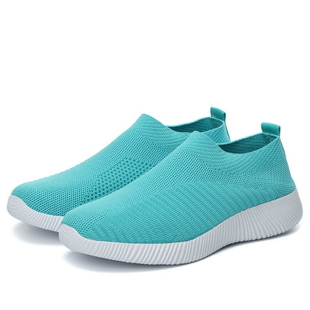 

Women s Casual Sneakers Lightweight Soft Bottom Running Shoes Breathable Slip-on Walking Shoes