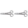thumbnail image 1 of Tijeras Klein Tools 2100-9 de Acero Inoxidable 13 cm Paquete de 2, 1 of 7