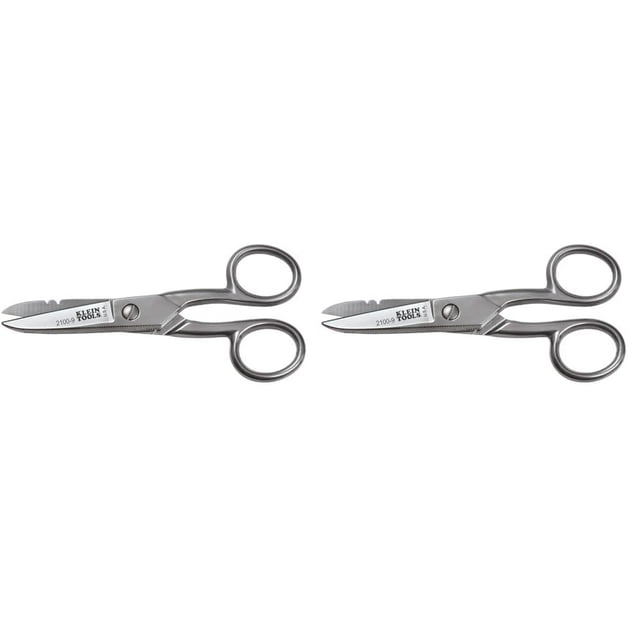 Tijeras Klein Tools 2100-9 de Acero Inoxidable 13 cm Paquete de 2