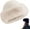 Beige, variant on Women's Winter Faux Fur Bucket Hat,2026 New Fluffy Fisherman Fuzzy Bucket Hat Warm Faux Mink Plush Hat for Outdoor