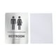 thumbnail image 2 of Señal De Baño Braille Para Discapacitados, Señal De Baño Braille Autoadhesiva Para Empresas, 2 of 7