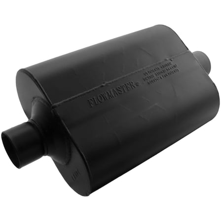 Flowmaster 952545 Super 40 Muffler - 2.50 Center In / 2.50 Center Out - Aggressive Sound
