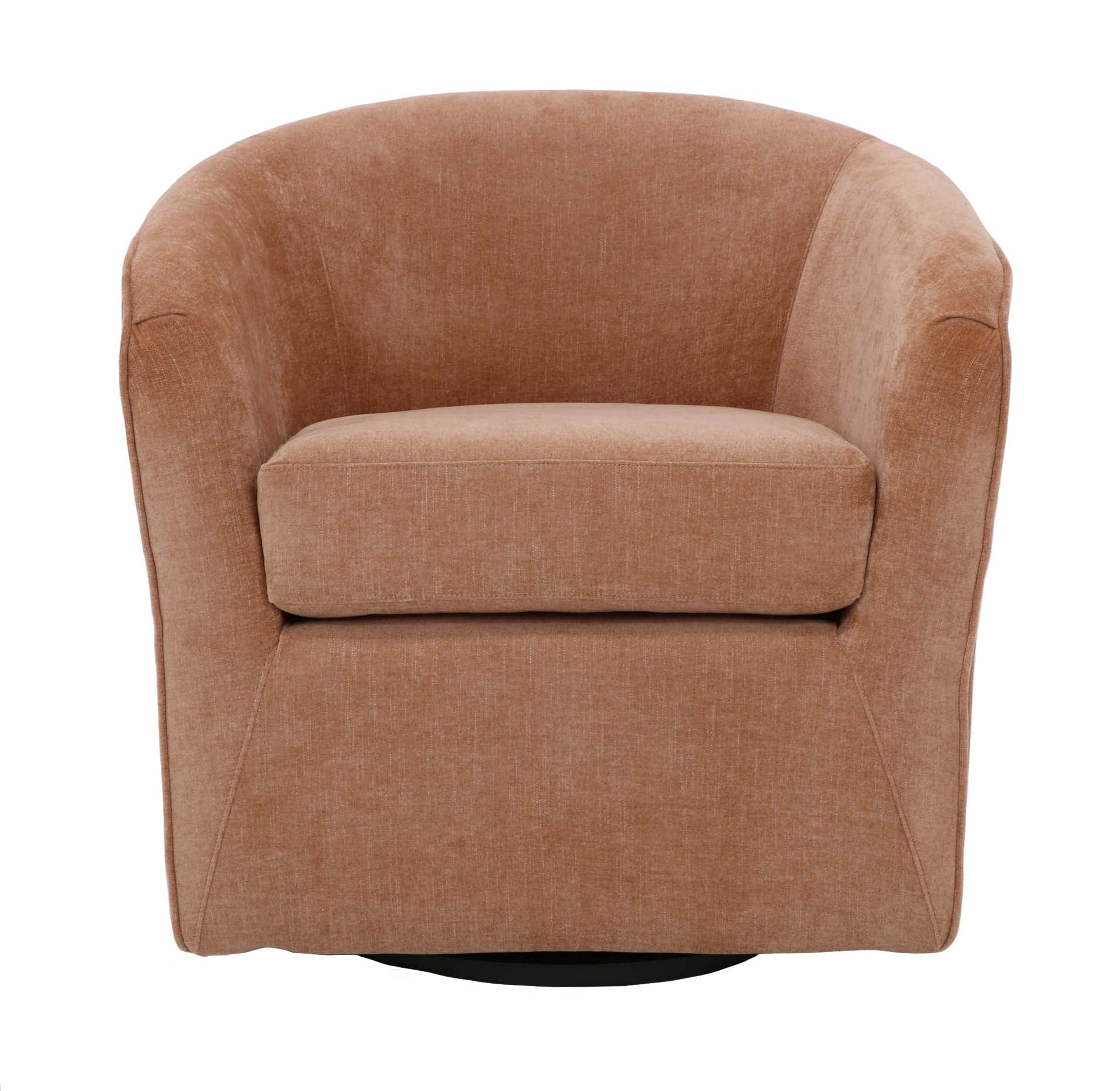 Mainstays Miles Swivel Accent Chair, Saganaga Clay