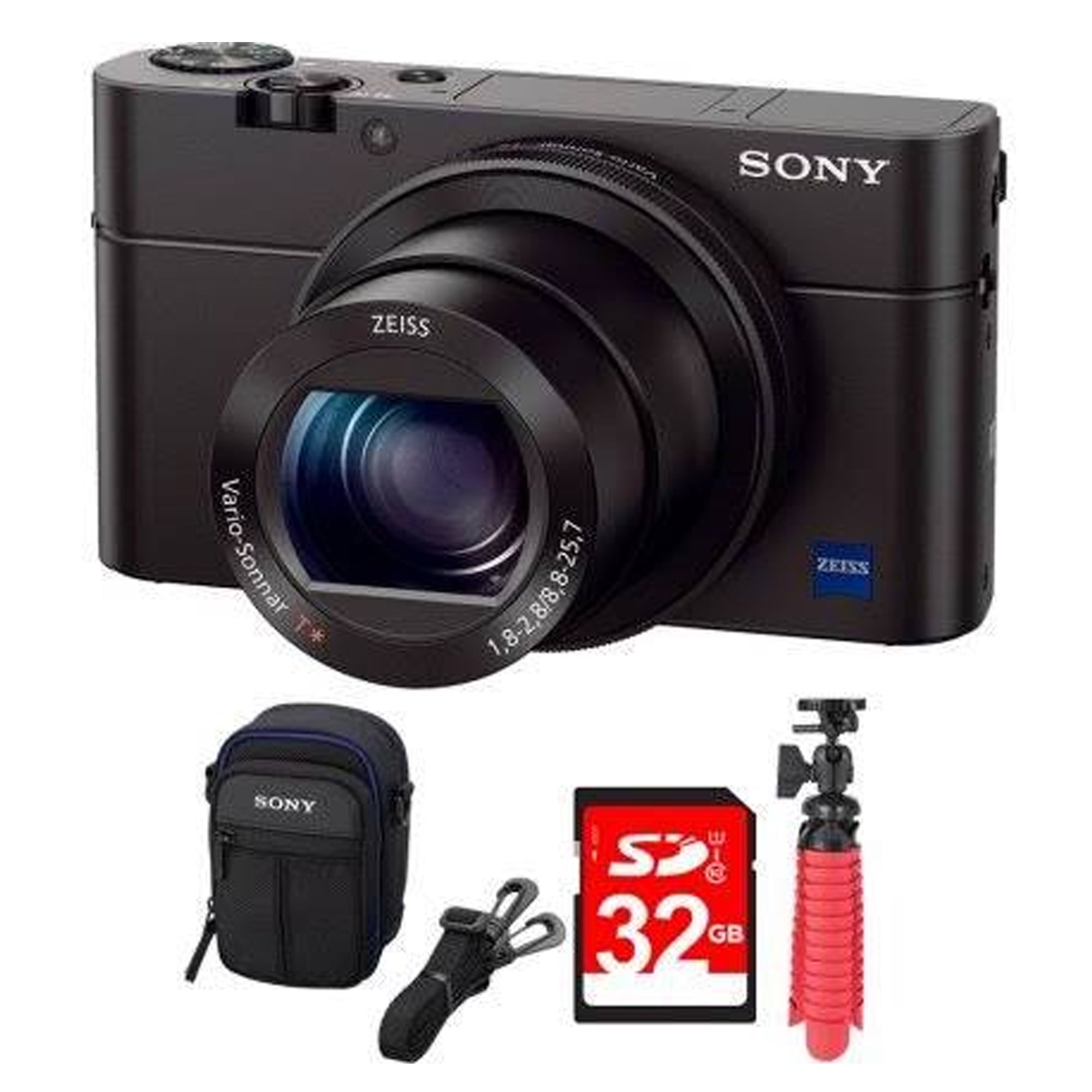 Sony Cyber shot DSC RX III .2 MP Digital Camera   Black w