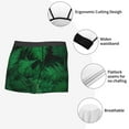 thumbnail image 6 of Kll Green Leave Fern Men'S Cotton Boxer Briefs Underwear-Small, 6 of 9