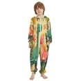 thumbnail image 2 of Vzayyk 4T-14Y Size Aviliable Cozy One-Piece Footless Sleeper Pajama Cartoon Style Dinosaurs, 2 of 8