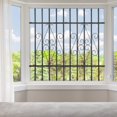 Window Protection Guard 2 PCS Window Security Bars, 24x36in Iron Window Safety Guard ...