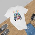 thumbnail image 5 of Happy Easter Boston Terrier American Flag Truck Bunny Ears Shirt T-shirt Unisex Merch Gentleman Dog Lover Gifts - 03001, 5 of 6
