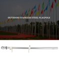 thumbnail image 2 of Flagpole, Stainless Steel Flagpole, Suitable For House Courtyard Garden, Anti-rust Flag Holder (silkuo Lu-hao, 2 of 5