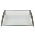 thumbnail image 4 of Cfowner 32" x 40" Patio Door Window Awning Outdoor Canopy Cover UV Rain Snow Protection One-Piece Polycarbonate Hollow Sheet, 4 of 6