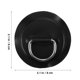 thumbnail image 5 of Greenadscape 4Ud Parches De D Redondo De PVC Negro Para Kayak Botes Y Tablas Inflables Duraderos, 5 of 6
