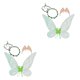 thumbnail image 1 of Jumpingount Hada elfo lindo encantador disfraz de Halloween ala de ángel vestido colorido de flores pendientes accesorios de fotografía para Verde 60*48cm 2Conjunto, 1 of 6