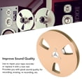 thumbnail image 4 of 1  4 5 Inch Empty Tape Reel Lightweight Universal Part for Sound Recording Aluminum Alloy 3 Hole Design, 4 of 7
