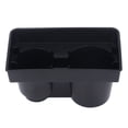 thumbnail image 1 of Center Console Cup Holder, ABS Plastic Easy Clean Easy Access Drink Bottle Holder Anti Vibration  For Automotive, 1 of 8