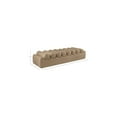 thumbnail image 3 of Meridian Furniture Rumble Tan Vegan Leather Bench, 3 of 10