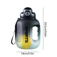 thumbnail image 3 of Mouliraty New Outdoor Fitness Large Capacity Water Bucket, High Temperature Resistant Plastic Water Mug, Unisex Water Bottle Cup, 2500ml, 3 of 6