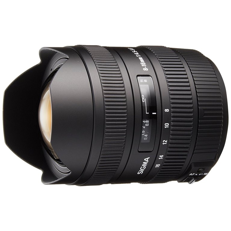 sigma 8-16mm f/4.5-5.6 dc hsm fld af ultra wide zoom lens for aps