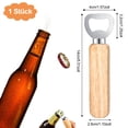 thumbnail image 2 of Abridor de botellas de madera personalizado con grabado abridor de cerveza regalo para hombres papá abuelo día del padre navidad, 2 of 7