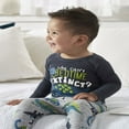 thumbnail image 4 of Pyjama Ajusté en Coton pour Tout-Petit Garçon, Ensemble 4 Pcs, Tailles 12 Mois à 5T, 4 of 14