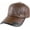 C, variant on Men's Genuine Leather Baseball Cap with Fleece Lining for Winter Outdoor Activities, Windproof Design, Adjustable Buckle for Snug Fit, Head Size 21.6-23.6 Inches