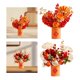 thumbnail image 1 of 2 juegos de flores artificiales chinas en maceta, mesa decorativa, centro de mesa, , hotel, fiesta de año nuevo, porche, Estilo C 24x20x28cm Estilo D24x15x26cm Macarena flores falsas, 1 of 8
