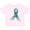 AD-Pink, variant on Inktastic Ovarian Cancer Awareness Teal Ribbon Made of Hearts Boys or Girls Toddler T-Shirt