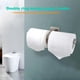 thumbnail image 2 of Stainless Steel Toilet Roll Holder Double Ring Toilet Paper Holder Wall Mounted Bathroom Toilet Pape, 2 of 5