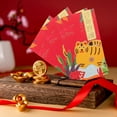 thumbnail image 2 of Weiweiguan 36 Pcs Sachets Rouges du Nouvel An Tigre du Zodiaque Motif Dessin Animé Fête du Printemps Sachets d'Argent, 2 of 7