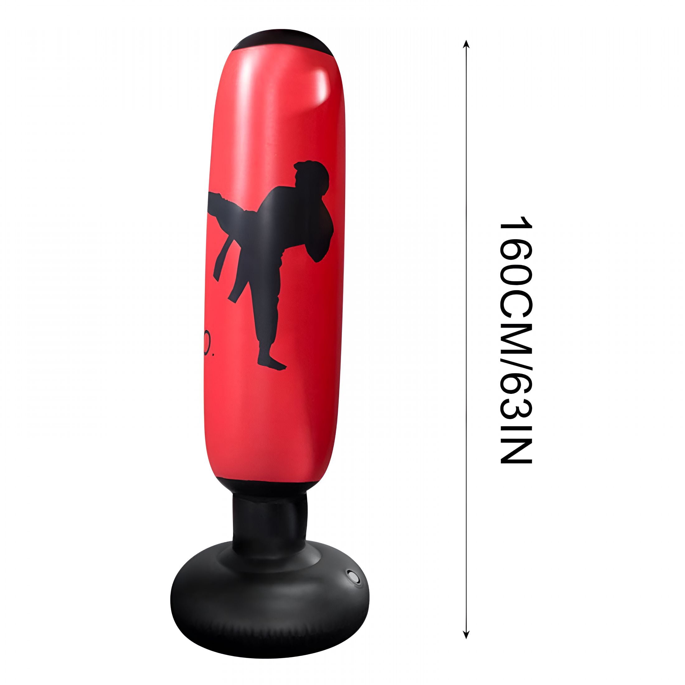BESTSKY 63 Inch Inflatable Kids Punching Bag, Freestanding Boxing Bag, Stand Kids Punching Bag Toy, Bounce-Back Bag Gifts for Kids, Girls, Boxing Set for Practicing Karate, MMA