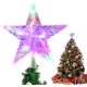 thumbnail image 1 of Árbol de Navidad Topper Estrella Brillante Decoración de fiesta oso de fresa  Hogar, 1 of 3