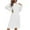 White, variant on Jinhomg Womens Fuzzy Fleece Sweatshirt Dress Oversized Long Nightgowns Winter Warm Sleep Dresses Black S