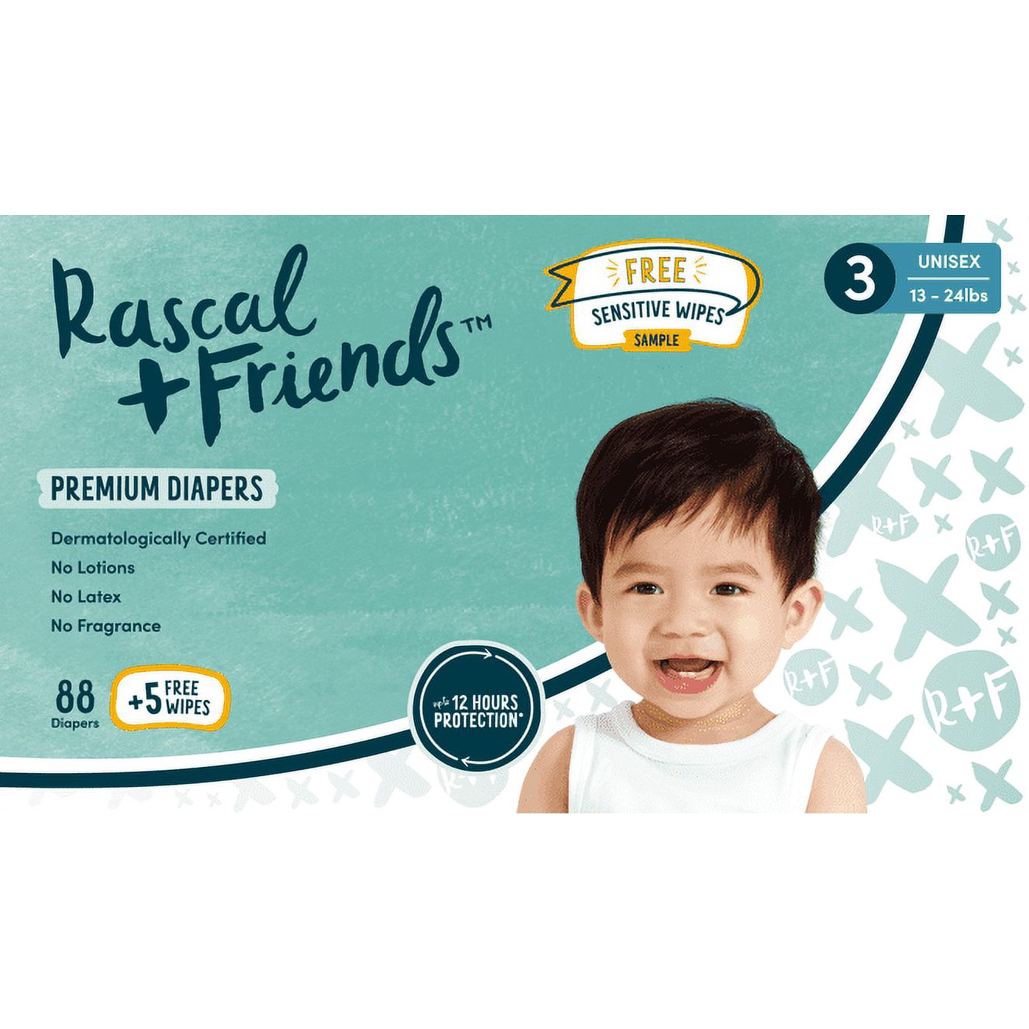 Rascals Premium Diapers (Select for More Options)