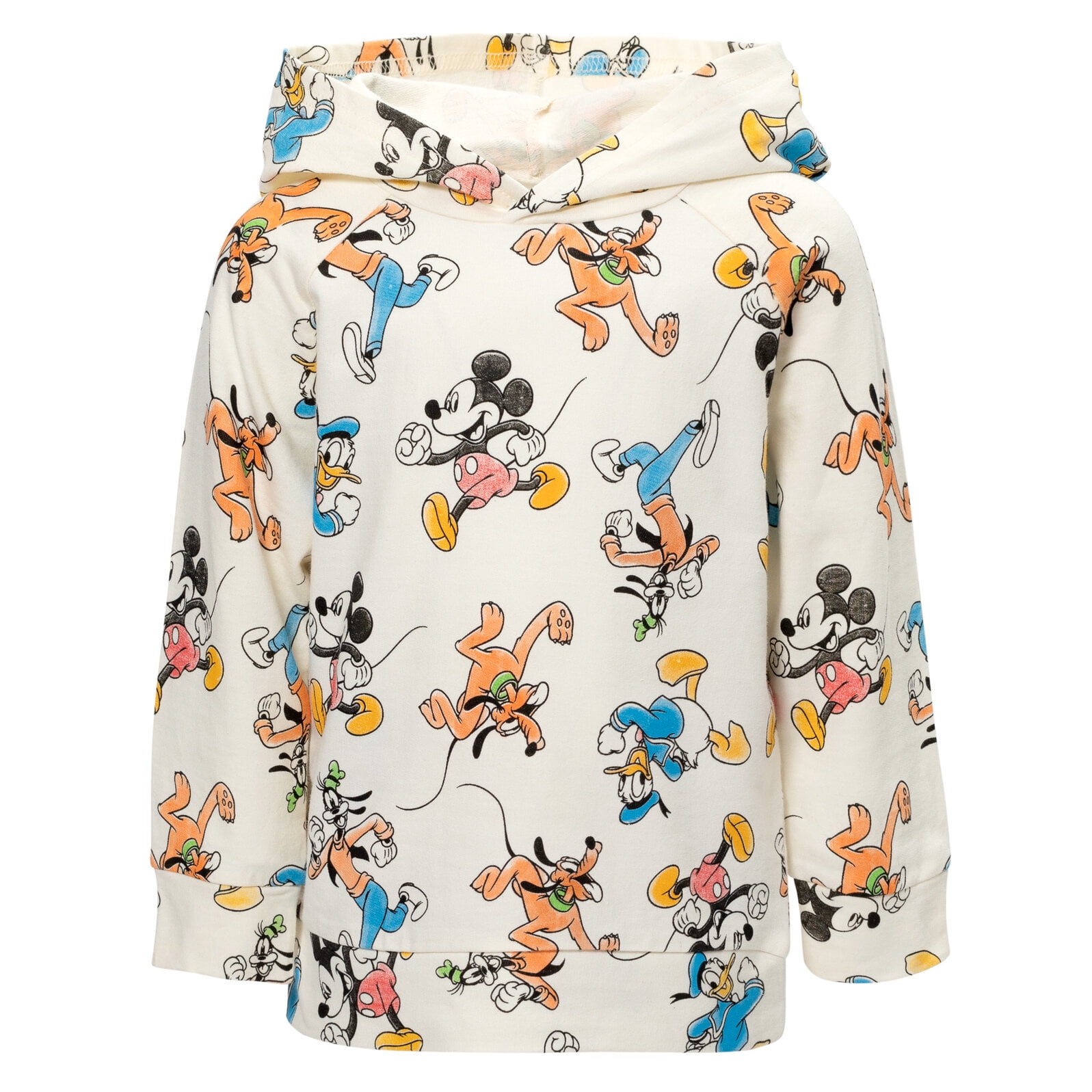 Disney Mickey Mouse Goofy Donald Duck Infant Baby Boys French Terry Hoodie and Jogger Pants Set