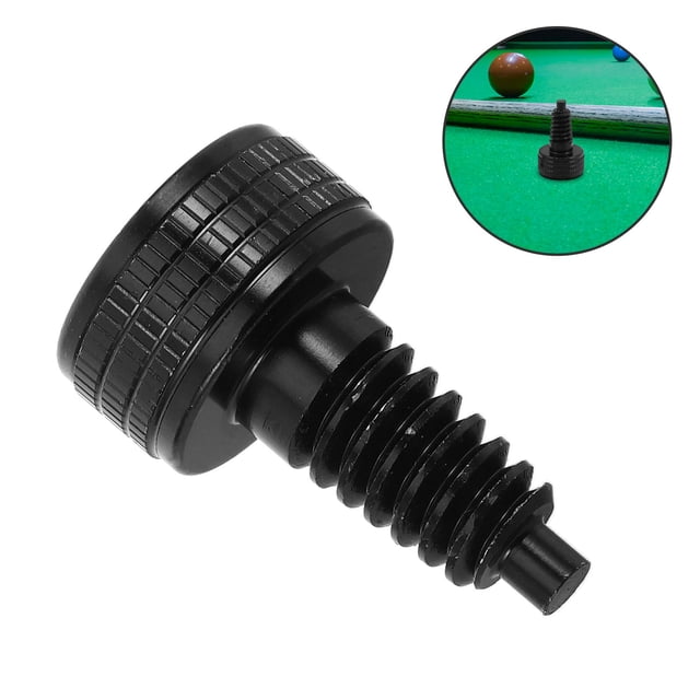 BESTYASH Tornillos De Para Taco De Billar En Metal Negro Accesorios Duraderos Para Calibración Y Reparación