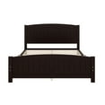 thumbnail image 4 of Bellemave Queen Size Bed Frame, Wood Platform Bed with Headboard and Footboard, Farmhouse Style QueenBed Frame with Support Slats and Strong Structure, No Box Spring Needed-Espresso, 4 of 8