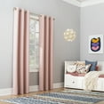 thumbnail image 1 of Sun Zero Riley Enfants Chambre Occultant Oeillet Rideau Panneau, 40 "x 95", Blush, 1 of 9