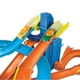 Hot Wheels Drag Race Speed Motor Set with Auto Lift Expressway Track